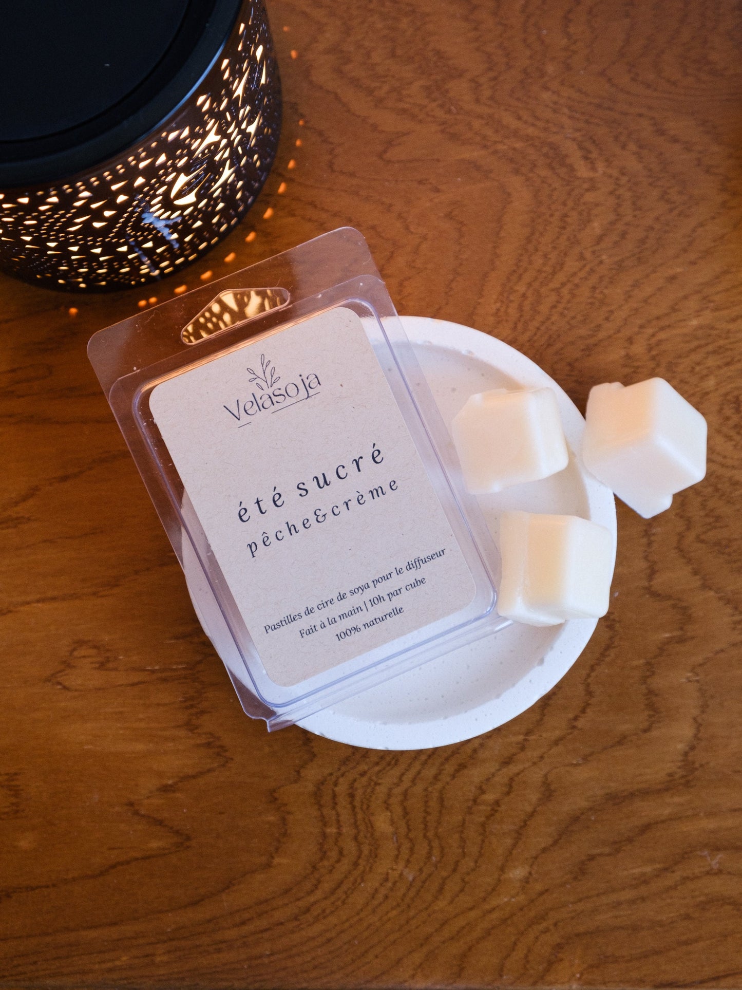 w Été sucré - Pêche & crème