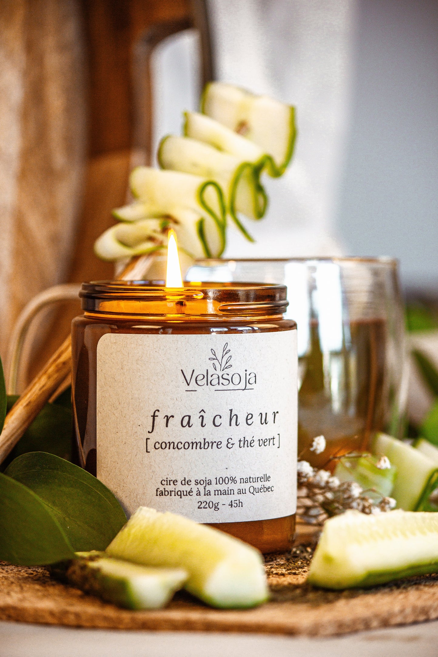 Fraicheur - concombre & thé vert